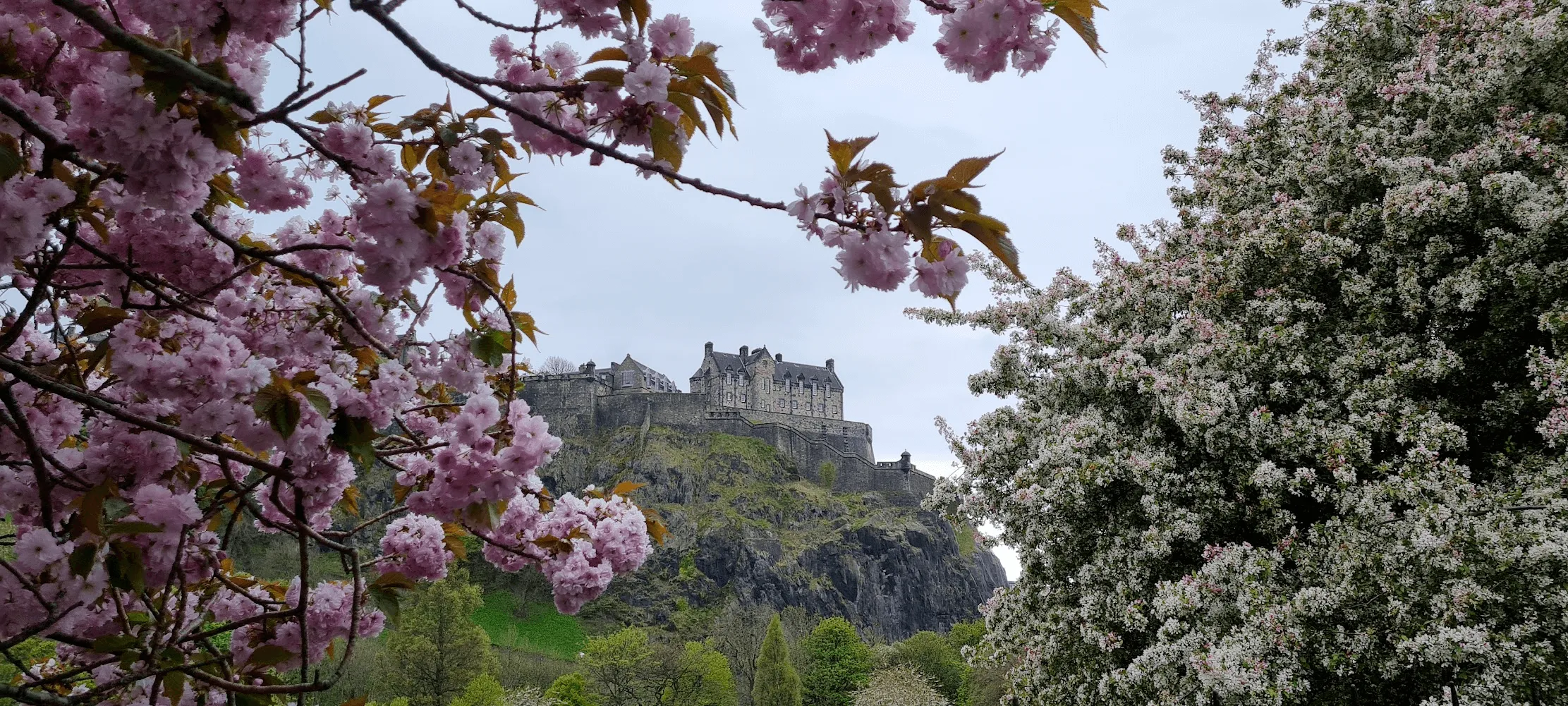 El castillo de Edimburgo